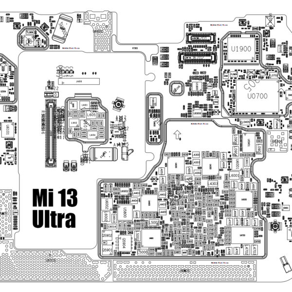 Mi 13 Ultra Main PCB Layout doctormobile