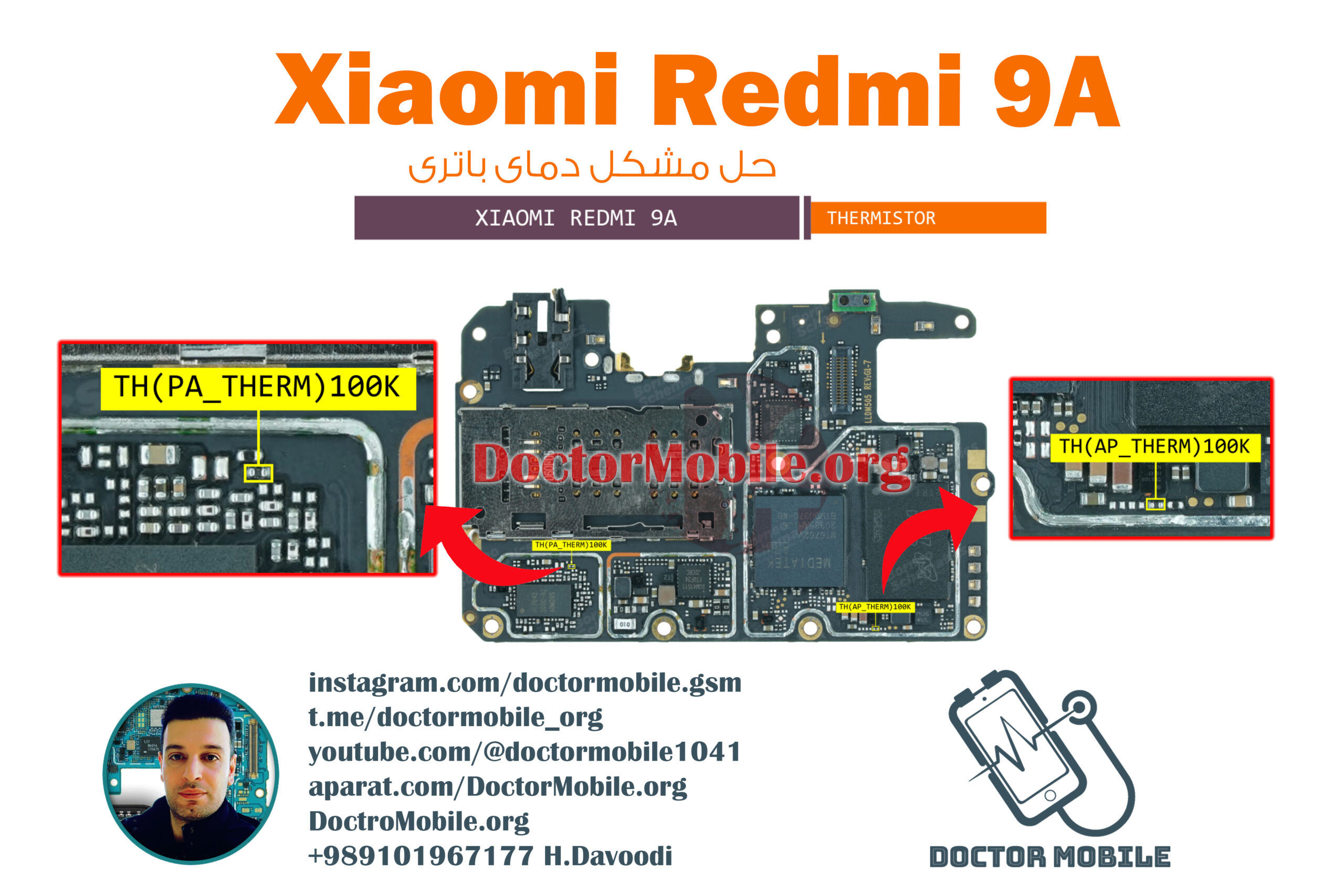 Redmi 9A thermistor scaled