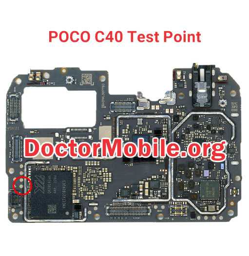 POCO C40 Test point