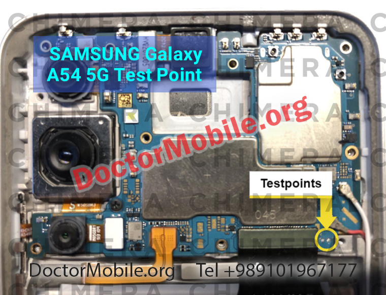 Samsung Galaxy A54 5G Test Point