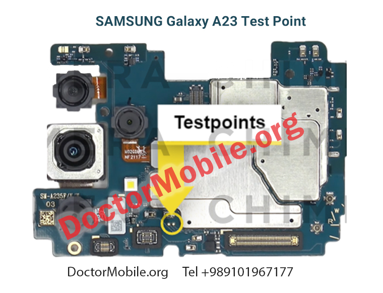 test point SAMSUNG A23